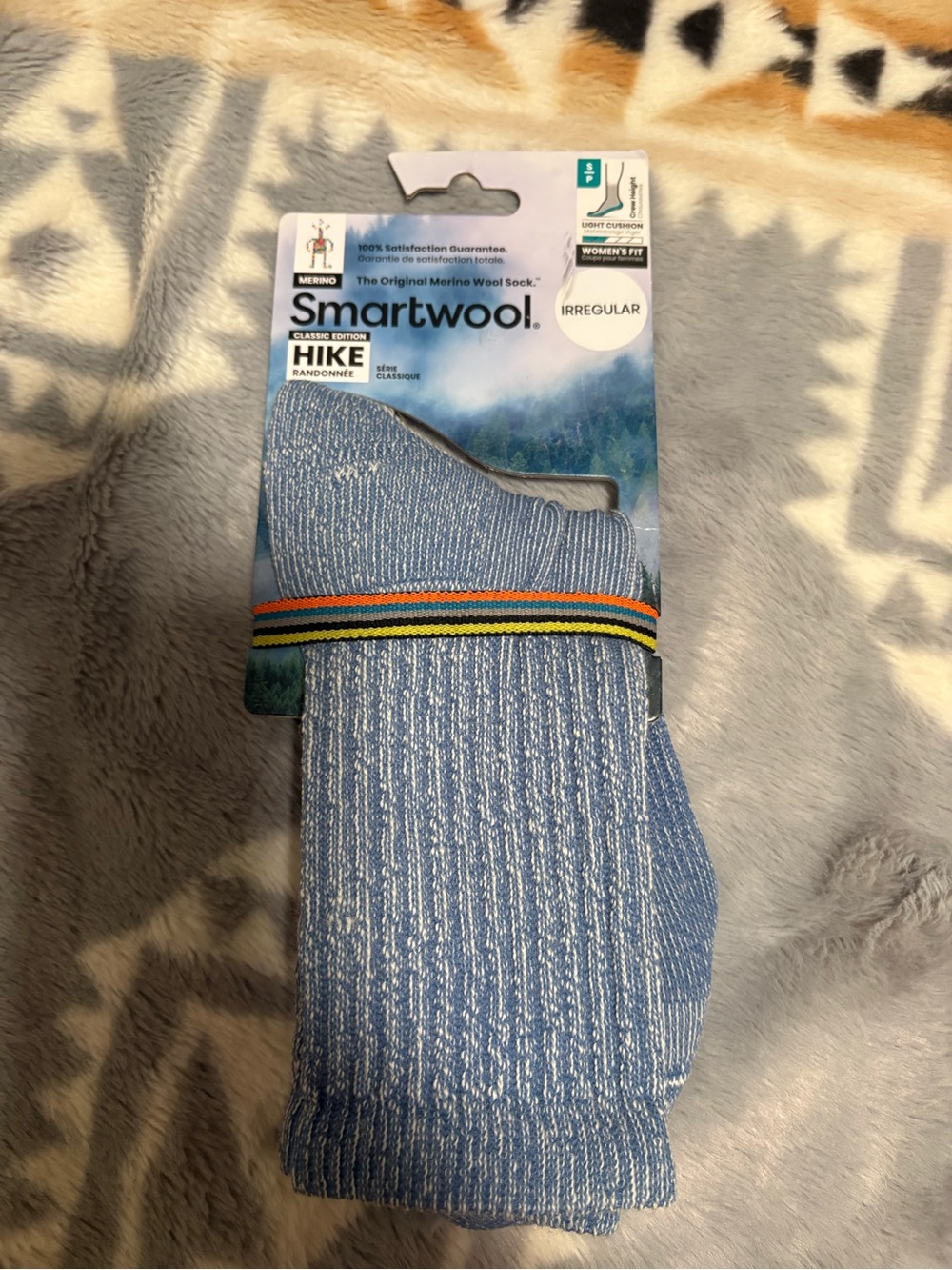 Smartwool Men’s Light Cushion Hike Socks - Blue